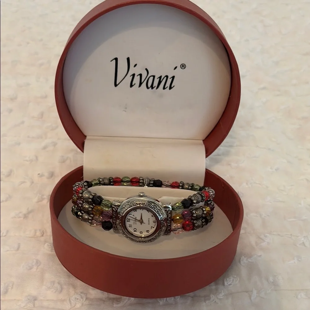 Beaded watch - Vivani - Picture 1 of 2